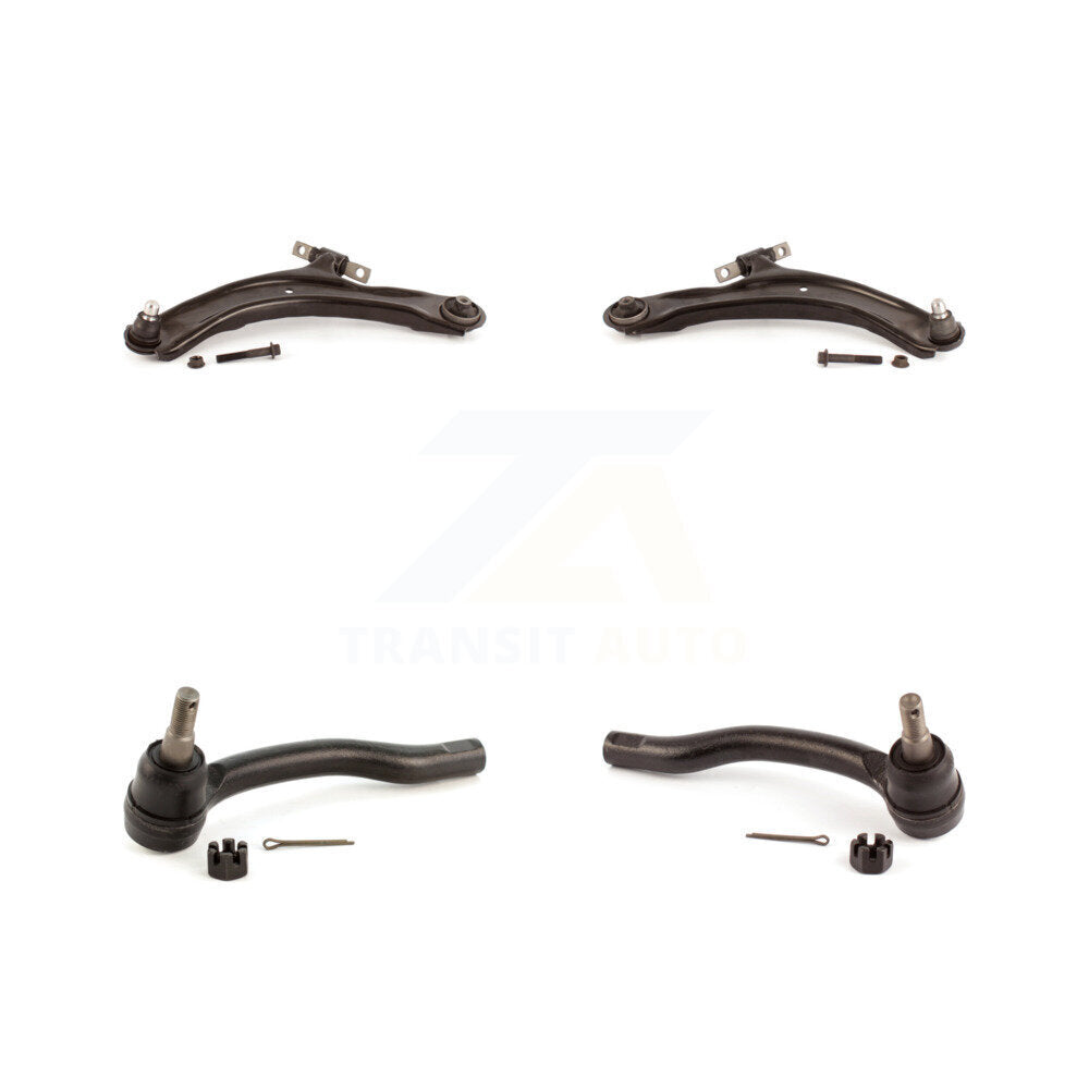 Front Suspension Control Arm Assembly And Tie Rod End Kit For Nissan 370Z