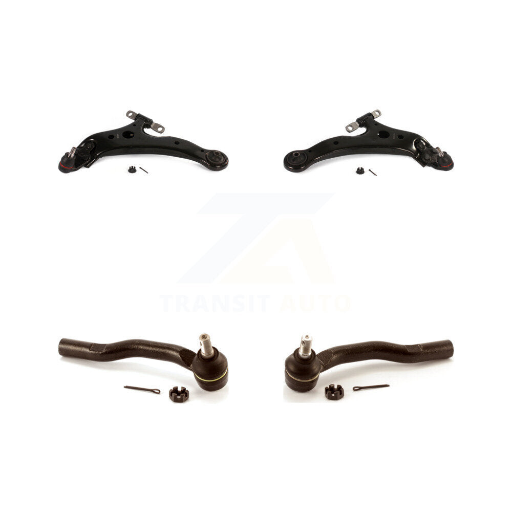 Front Suspension Control Arm Assembly And Tie Rod End Kit For Toyota Camry Lexus