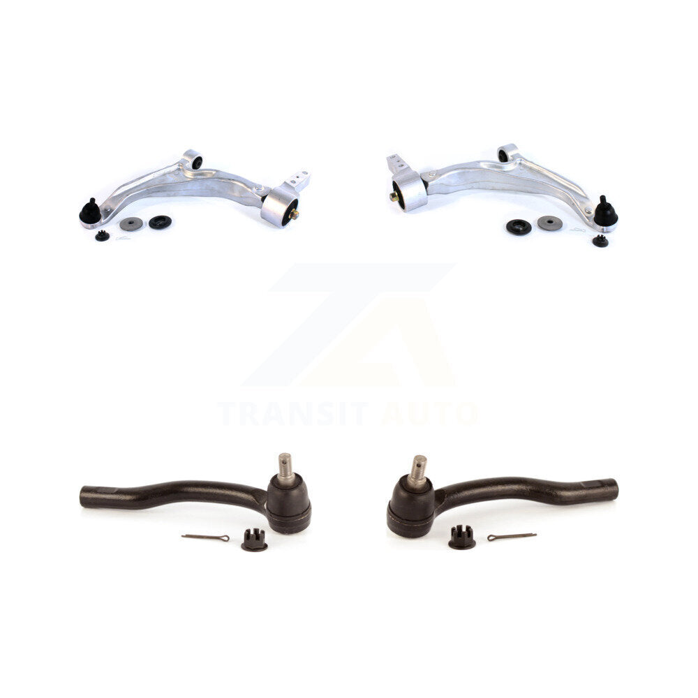 Front Suspension Control Arm Assembly Tie Rod End Kit For 2009-2015 Honda Pilot