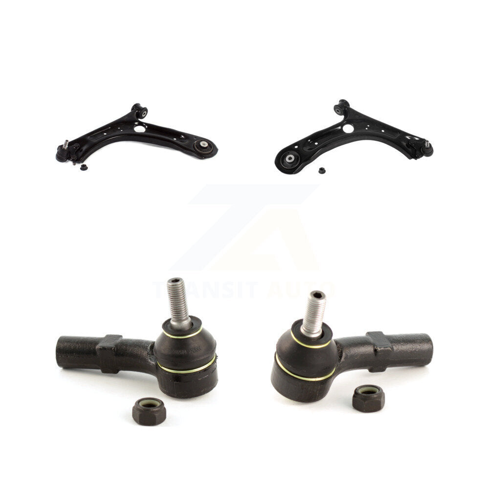Front Suspension Control Arm Assembly And Tie Rod End Kit For Volkswagen Jetta