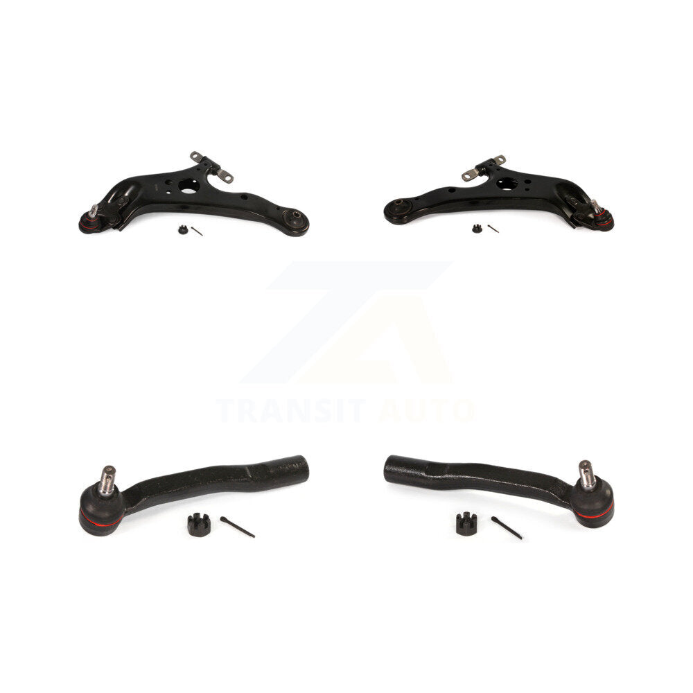Front Suspension Control Arm And Tie Rod End Kit For 2011-2020 Toyota Sienna