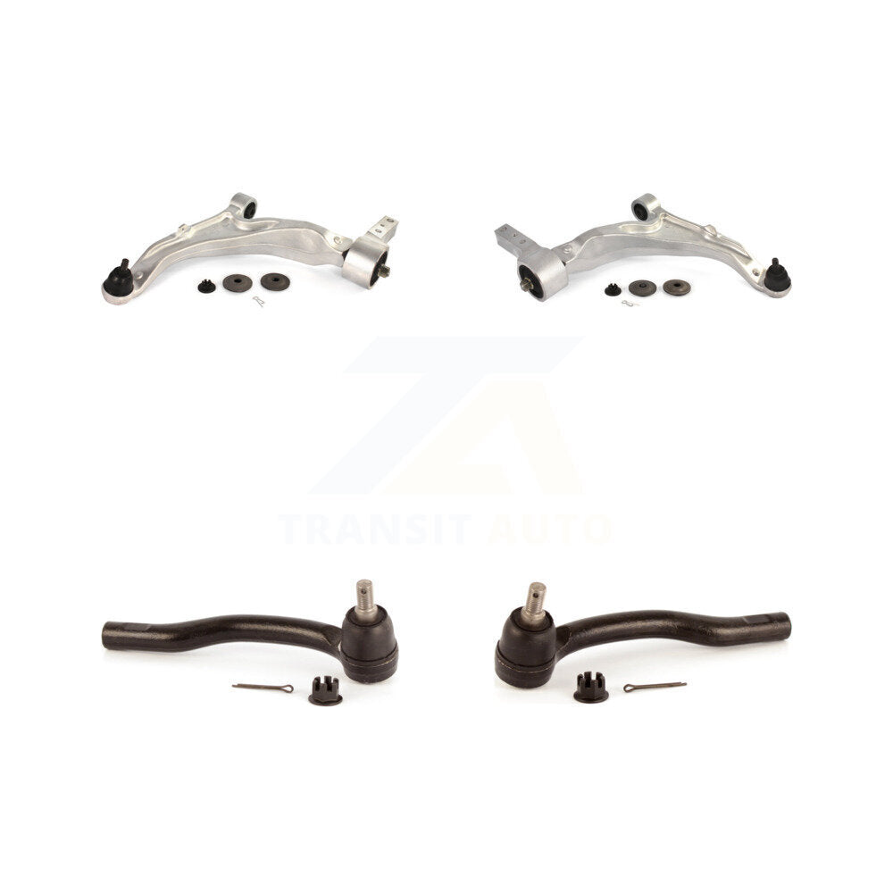 Front Suspension Control Arm Assembly And Tie Rod End Kit For Acura MDX ZDX