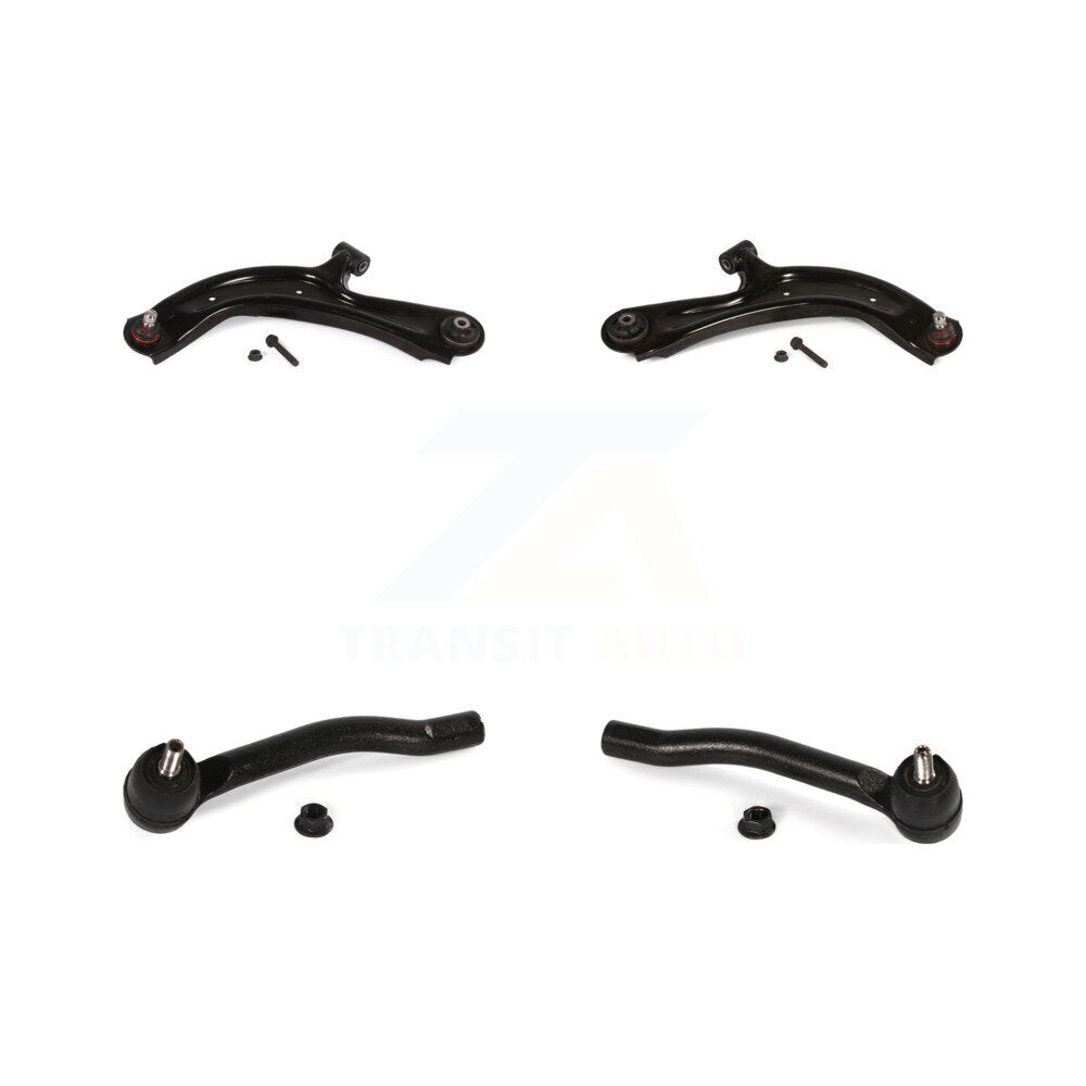 Front Suspension Control Arm Assembly & Tie Rod End Kit For Nissan Sentra NV200
