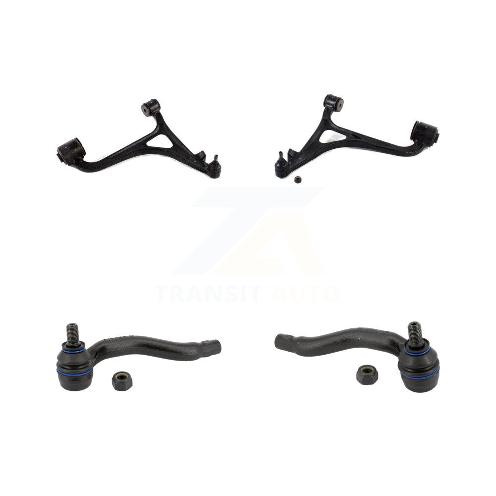 Front Suspension Control Arm Assembly Tie Rod End Kit For Mercedes-Benz C280 AWD