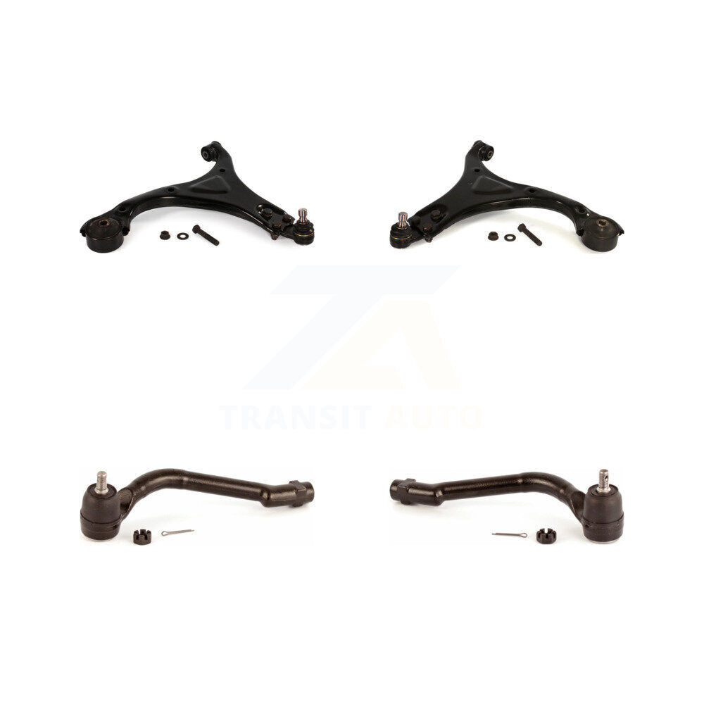 Front Suspension Control Arm Assembly And Tie Rod End Kit For Hyundai Sonata