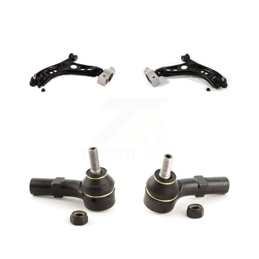 Front Suspension Control Arm & Tie Rod End Kit For Volkswagen Tiguan CC Limited