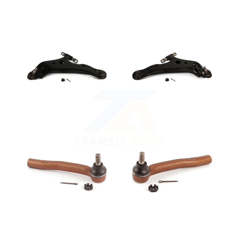 Front Suspension Control Arm Assembly And Tie Rod End Kit For Toyota Highlander