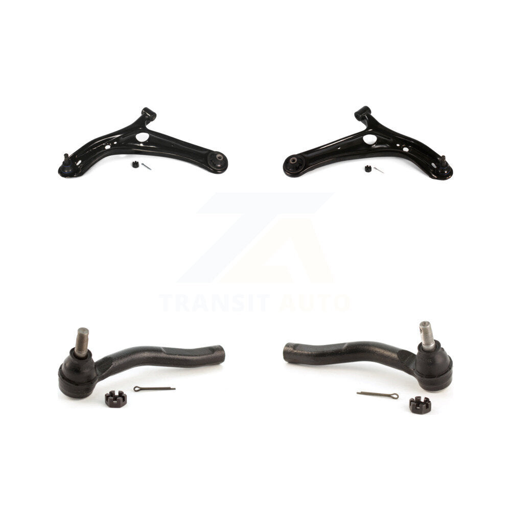 Front Suspension Control Arm Assembly And Tie Rod End Kit For Toyota Echo