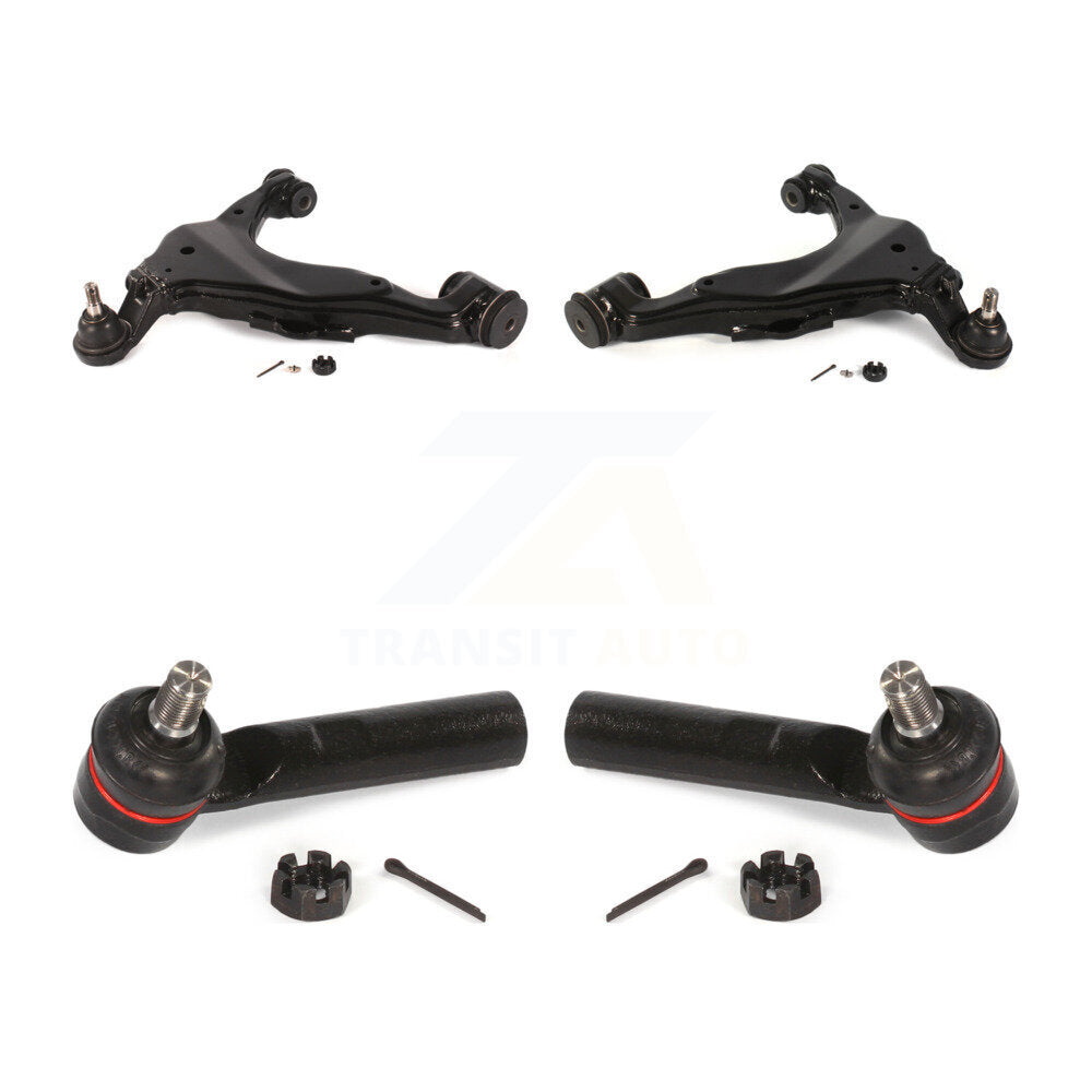 Front Suspension Arm & Tie Rod End Kit For Toyota 4Runner FJ Cruiser Lexus GX470