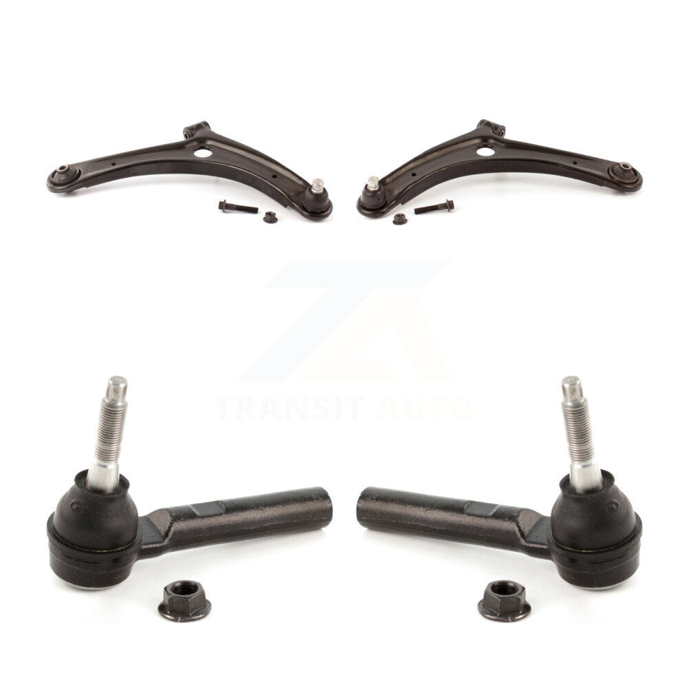 Front Suspension Control Arm Assembly & Tie Rod End Kit For Jeep Patriot Compass