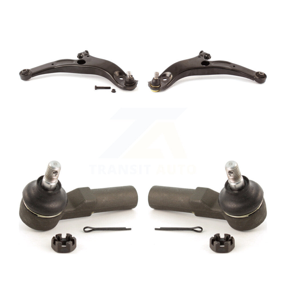 Front Suspension Control Arm And Tie Rod End Kit For Mazda Protege Protege5