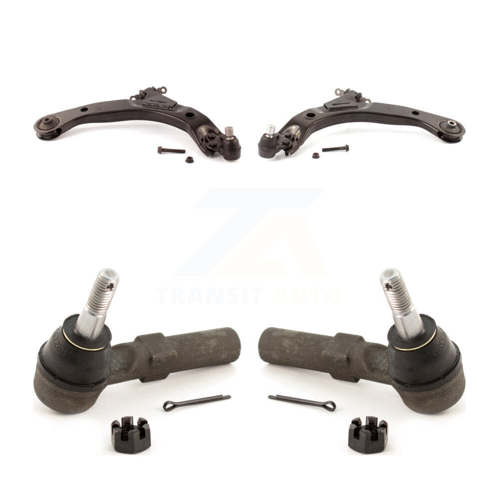 Front Suspension Control Arm Assembly & Tie Rod End Kit For Chevrolet Cobalt G5