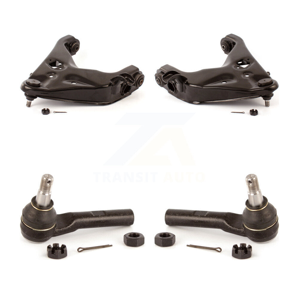 Front Suspension Control Arm Assembly And Tie Rod End Kit For Mazda B4000 B3000