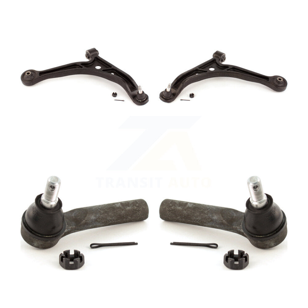 Front Suspension Control Arm And Tie Rod End Kit For 1999-2004 Honda Odyssey