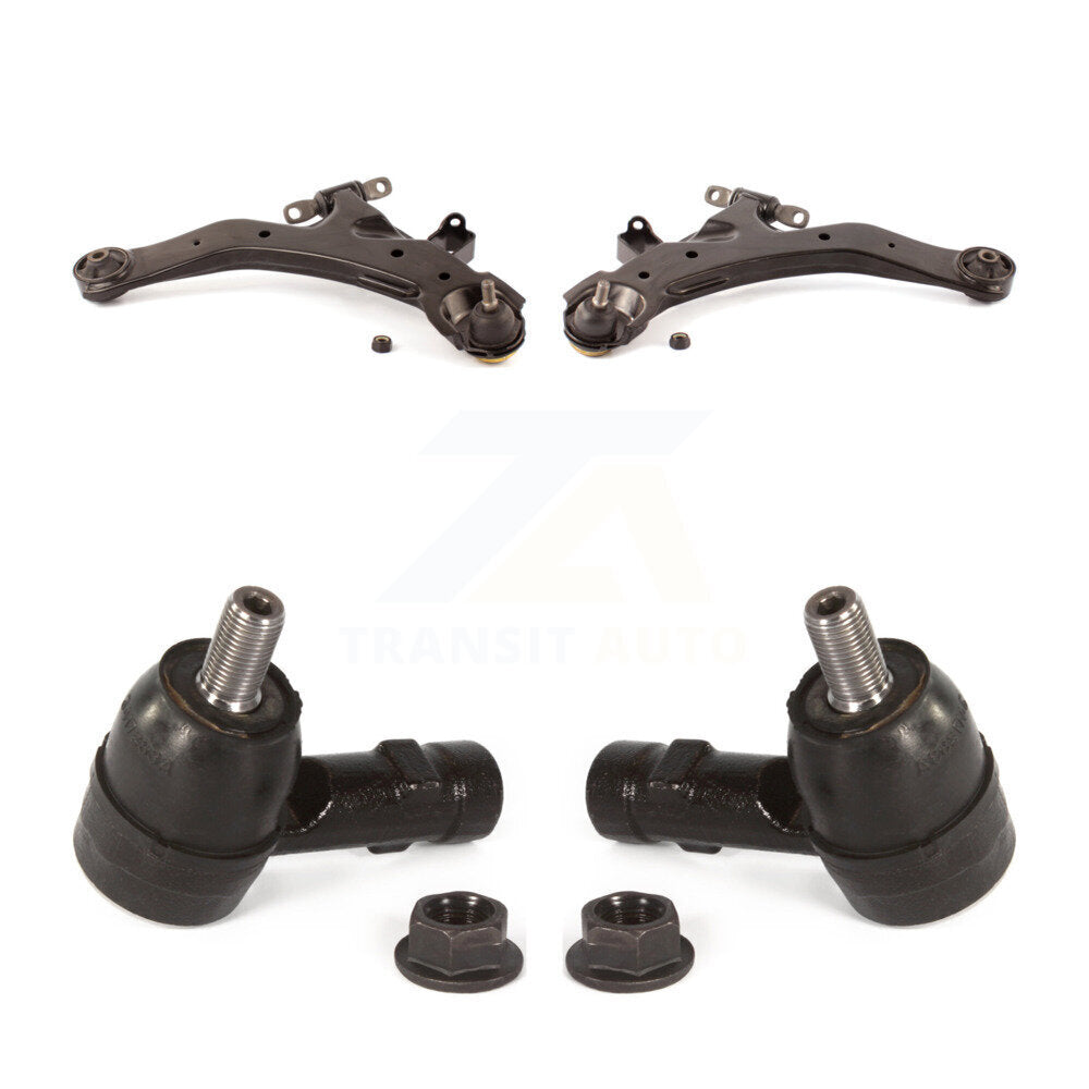Front Suspension Control Arm And Tie Rod End Kit For 2001-2006 Hyundai Elantra
