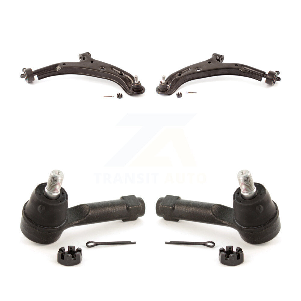 Front Suspension Control Arm Assembly And Tie Rod End Kit For Nissan Sentra
