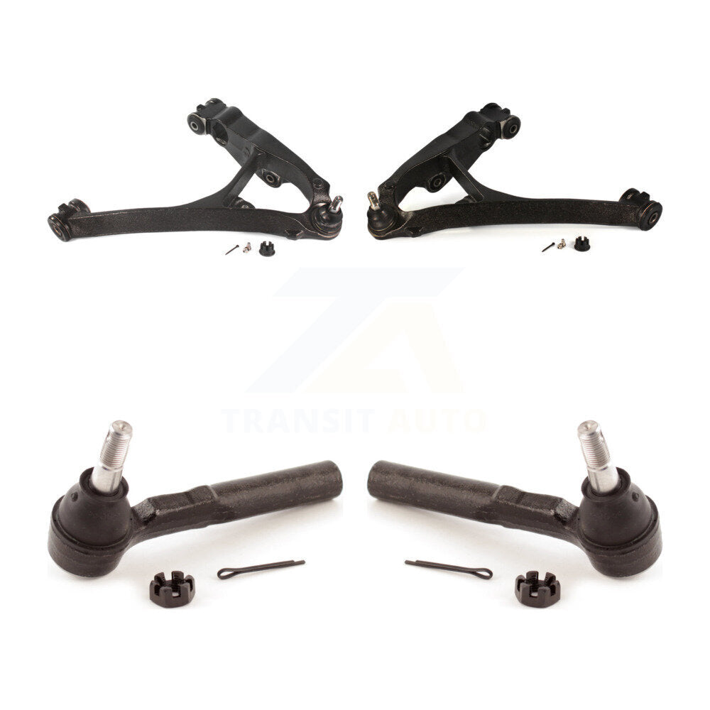 Front Suspension Arm And Tie Rod End Kit For GMC Sierra 1500 Chevrolet Silverado