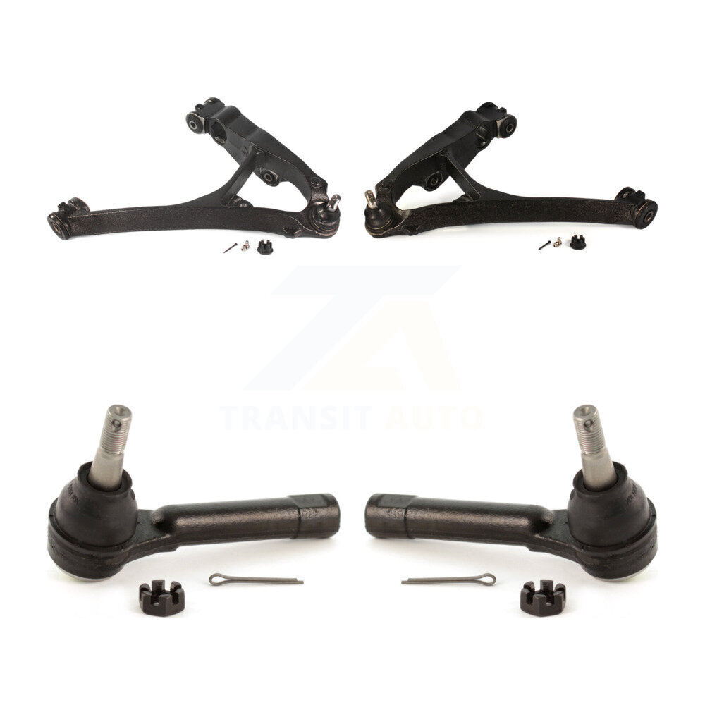 Front Suspension Control Arm Assembly Tie Rod End Kit For Chevrolet GMC 1500 XL