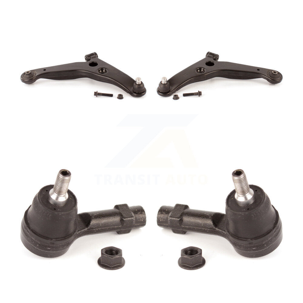 Front Suspension Control Arm Assembly And Tie Rod End Kit For Mitsubishi Lancer