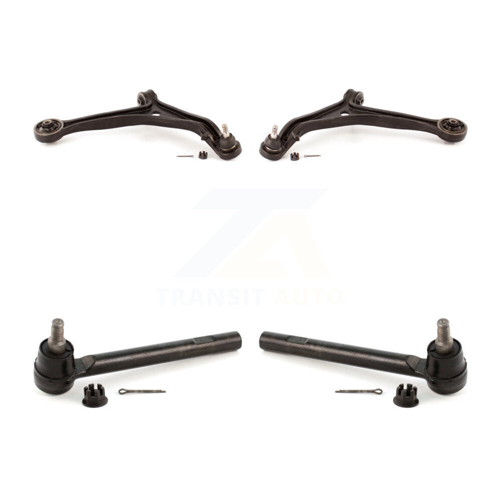 Front Suspension Control Arm Assembly And Tie Rod End Kit For Honda Odyssey