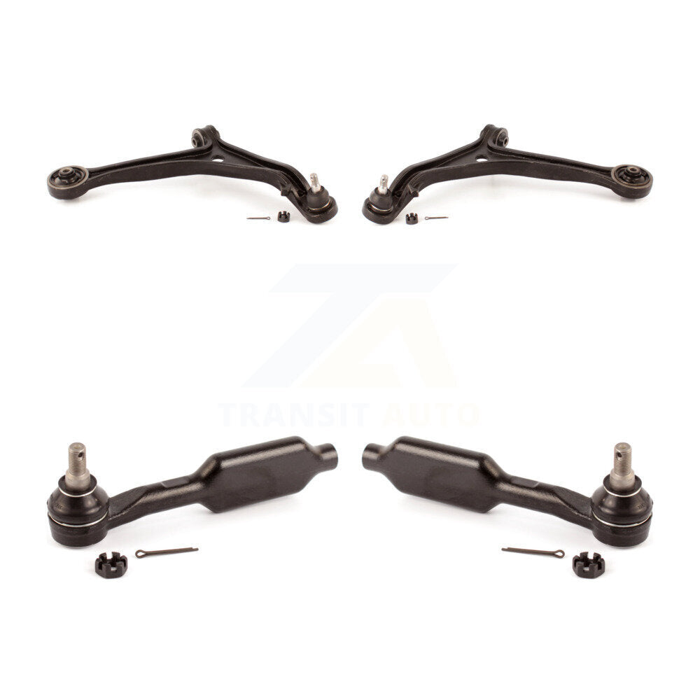 Front Suspension Control Arm Assembly Tie Rod End Kit For Honda Odyssey Touring
