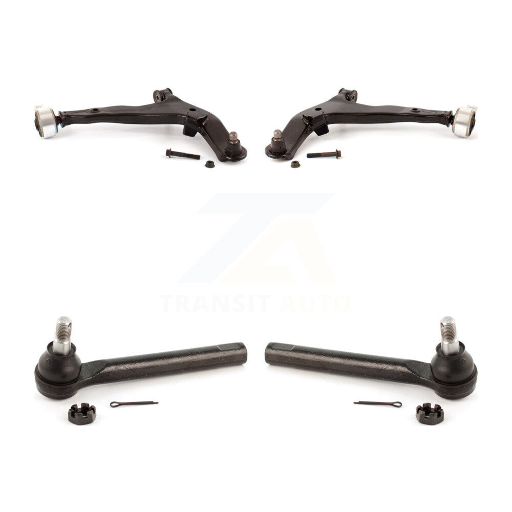 Front Suspension Control Arm And Tie Rod End Kit For 2003-2004 Nissan Murano