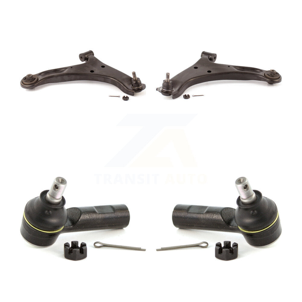 Front Suspension Control Arm & Tie Rod End Kit For 2006-2013 Suzuki Grand Vitara