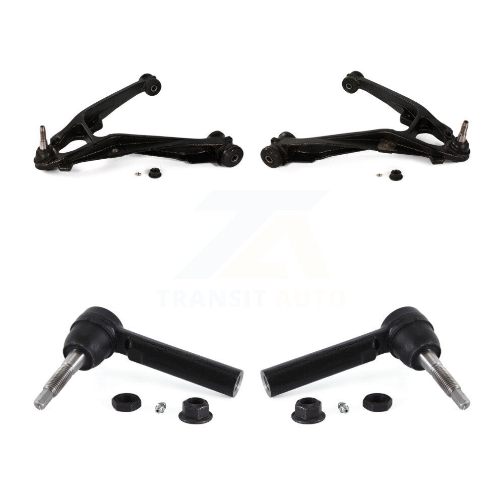 Front Suspension Control Arm Assembly And Tie Rod End Kit For GMC Sierra 1500