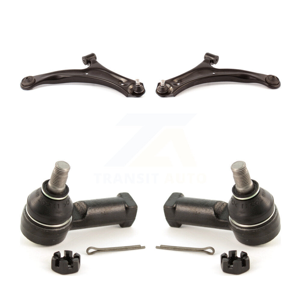 Front Suspension Control Arm Assembly Tie Rod End Kit For 2004-2007 Suzuki Aerio