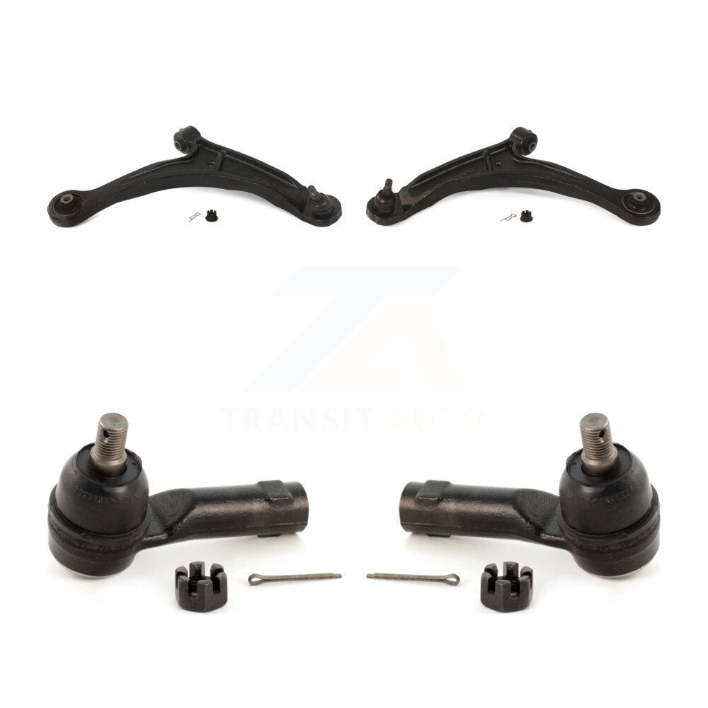 Front Suspension Control Arm And Tie Rod End Kit For 2006-2014 Honda Ridgeline