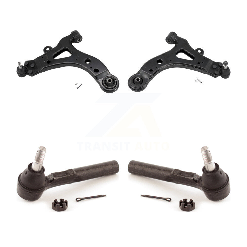 Front Suspension Control Arm Assembly Tie Rod End Kit For Pontiac Montana Buick