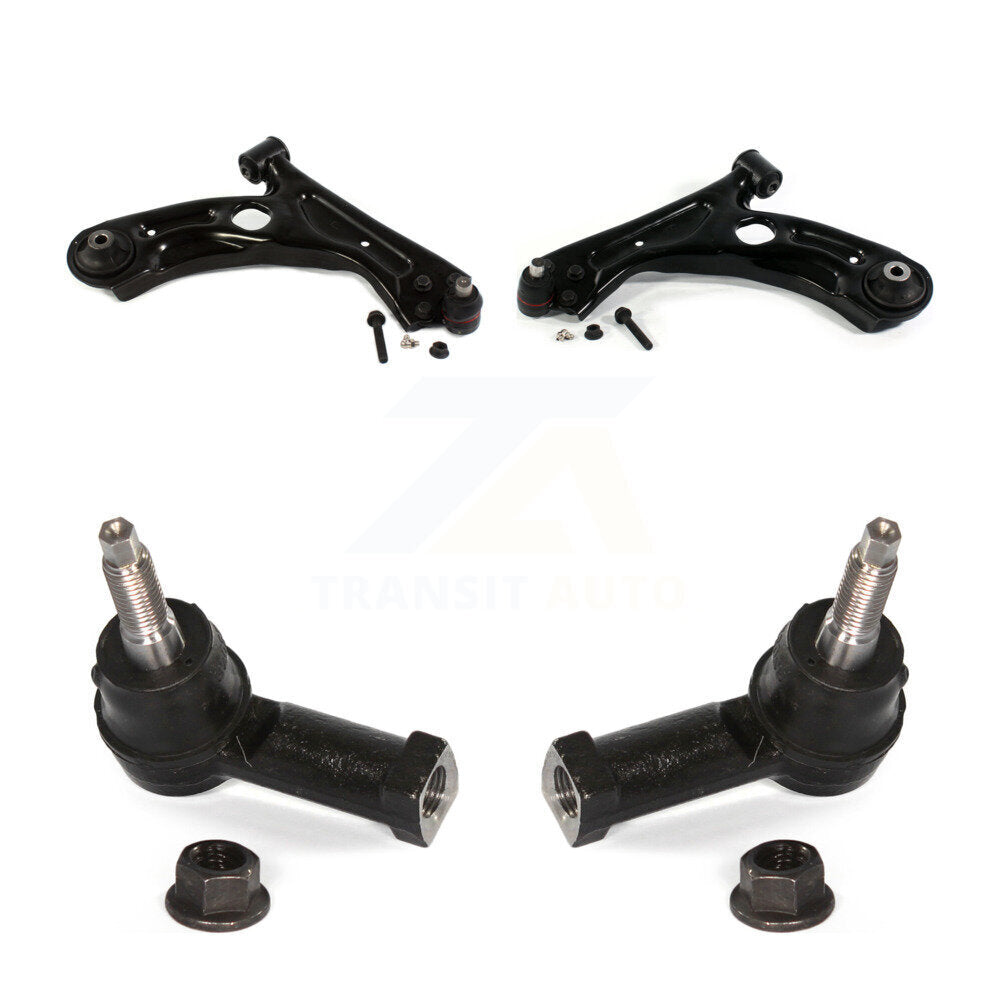 Front Suspension Control Arm And Tie Rod End Kit For 2012-2020 Chevrolet Sonic