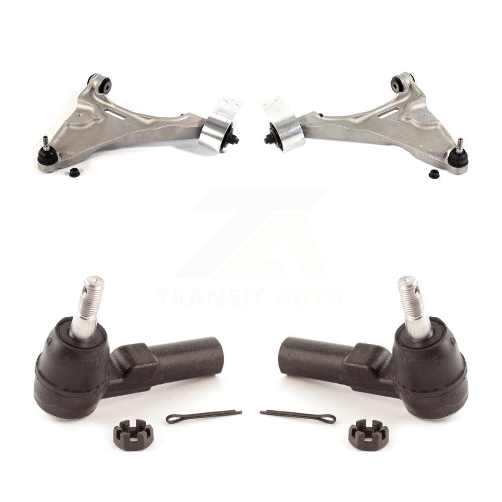Front Suspension Control Arm Assembly Tie Rod End Kit For Buick Lucerne Cadillac