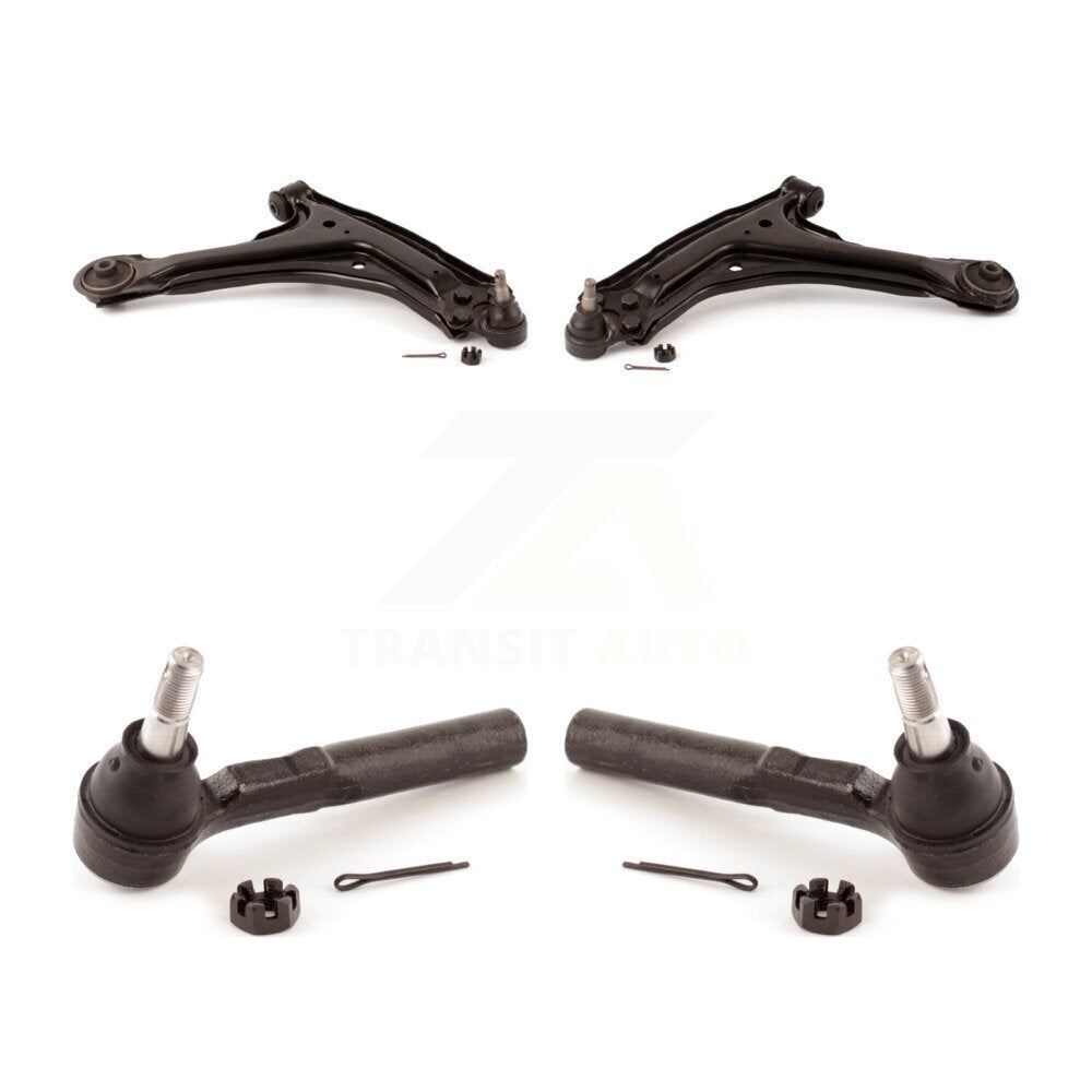 Front Suspension Arm Tie Rod End Kit For Pontiac Grand Am Chevrolet Malibu Alero