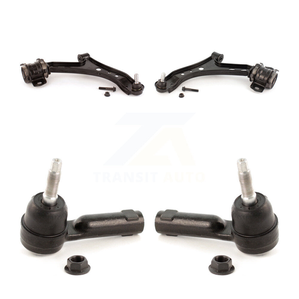 Front Suspension Control Arm Assembly And Tie Rod End Kit For Ford Mustang