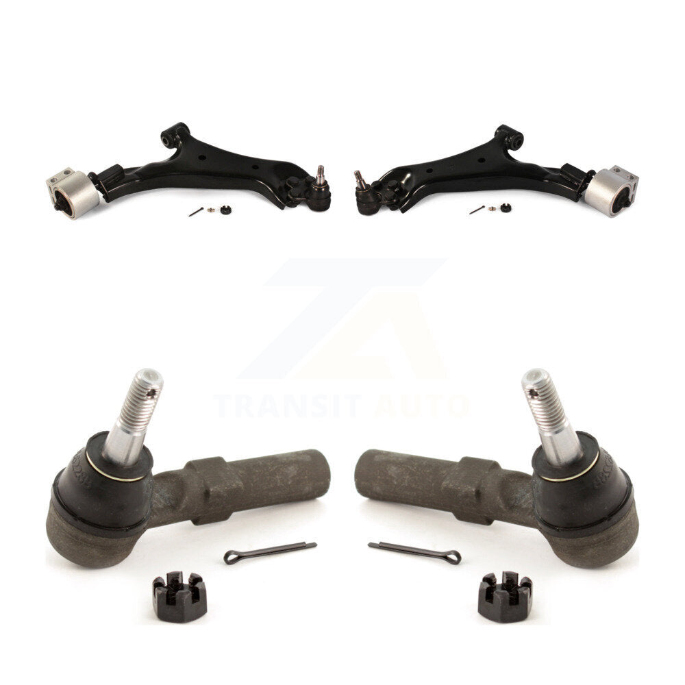 Front Suspension Control Arm Assembly & Tie Rod End Kit For 2008-2010 Saturn Vue
