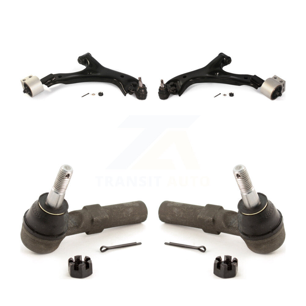 Front Suspension Control Arm Assembly Tie Rod End Kit For Chevrolet Equinox Vue