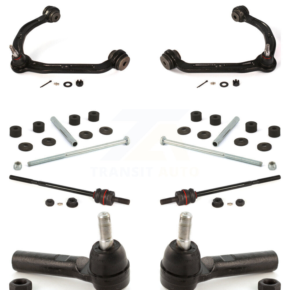 Front Control Arm Ball Joint Tie Rod End Link Kit (8Pc) For GMC Chevrolet Savana