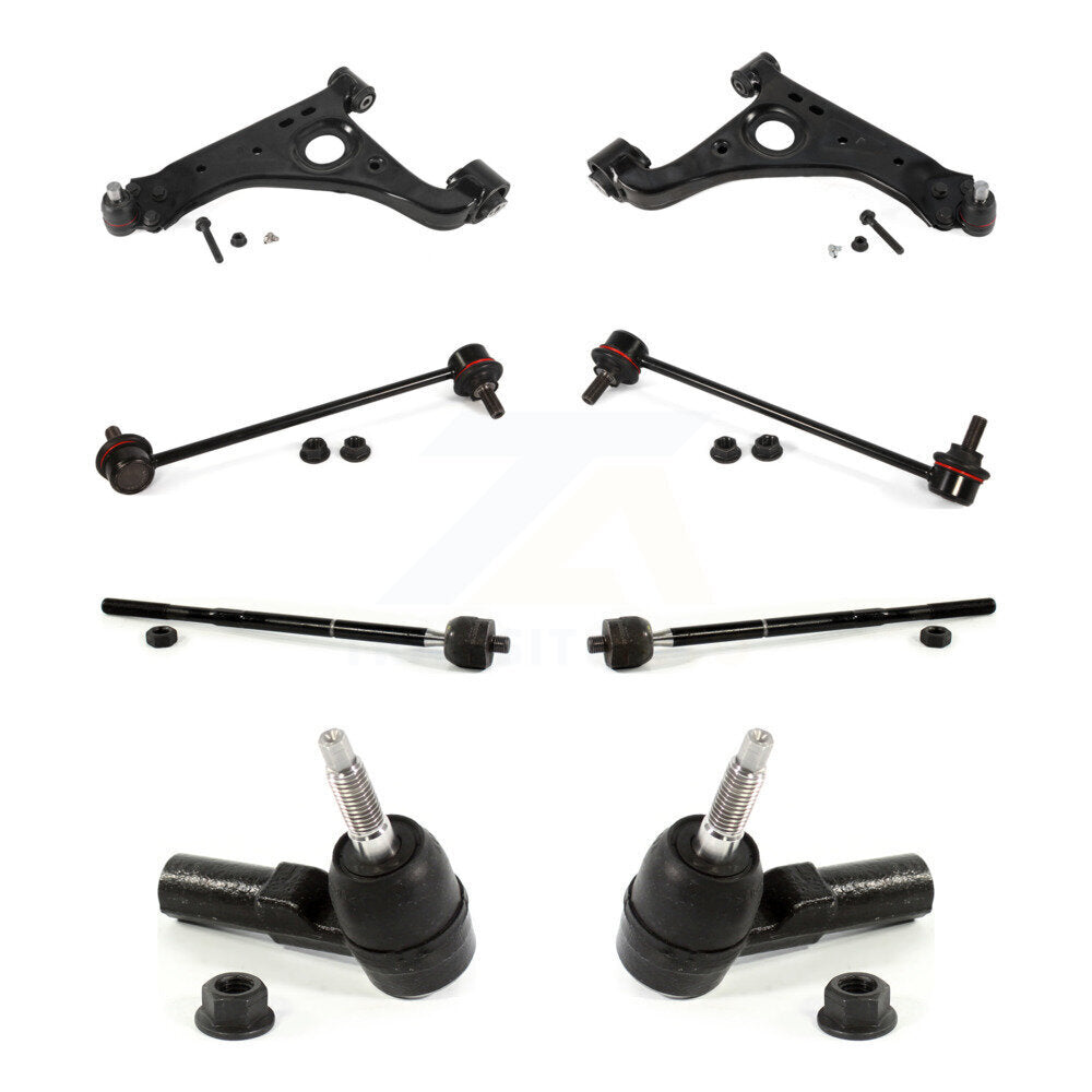 Front Control Arm & Ball Joint Tie Rod End Link Kit (8Pc) For Buick Encore Trax