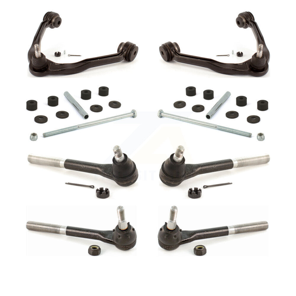 Front Control Arm And Ball Joint Tie Rod End Link Kit For 2000 GMC Yukon 5.7L