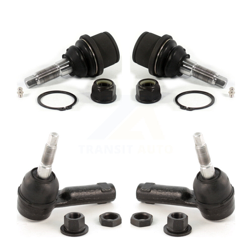 Front Ball Joint And Tie Rod End Kit For 2012 Ram 1500 RWD With 8 Lug Wheels