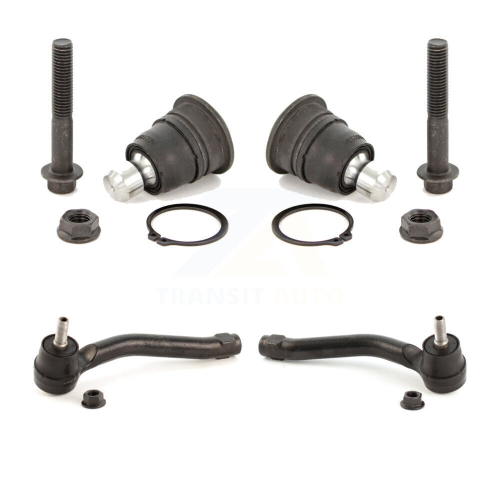 Front Suspension Ball Joint And Tie Rod End Kit For Nissan Rogue Select