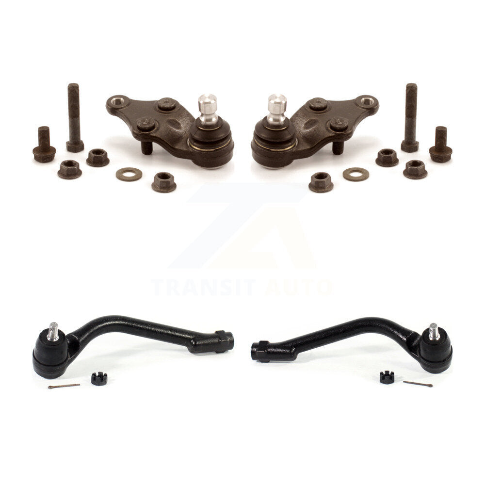 Front Ball Joint And Tie Rod End Kit For Hyundai Santa Fe Sport Kia Sorento