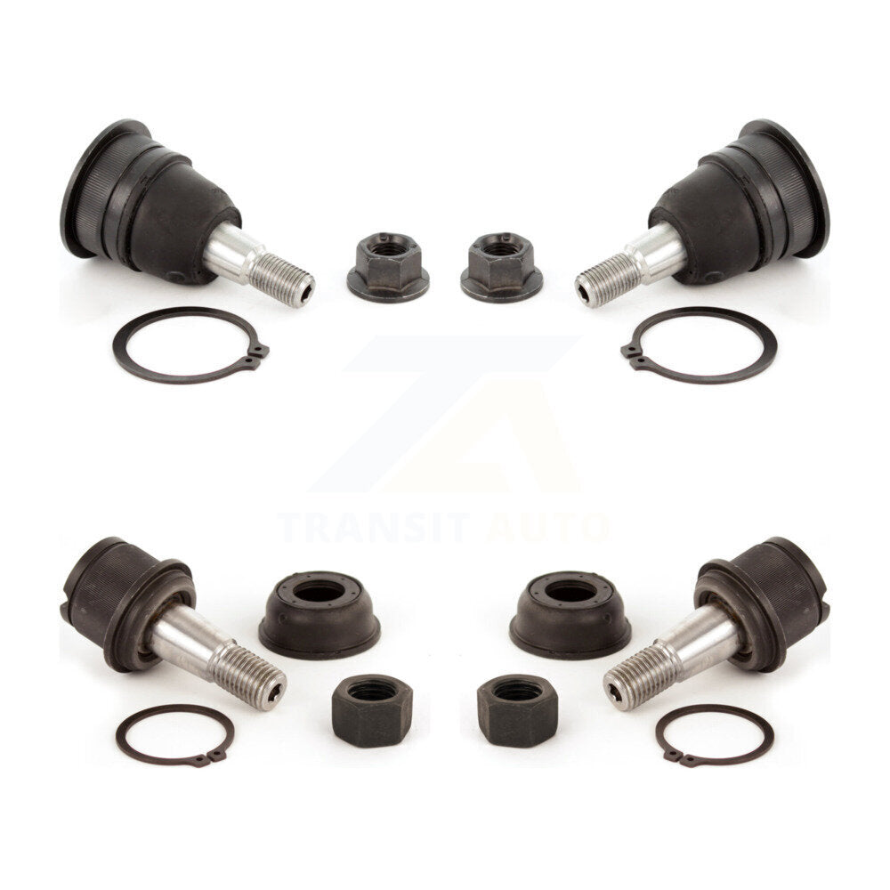 Front Lower & Upper Suspension Ball Joints Kit For Dodge Ram 1500 3500