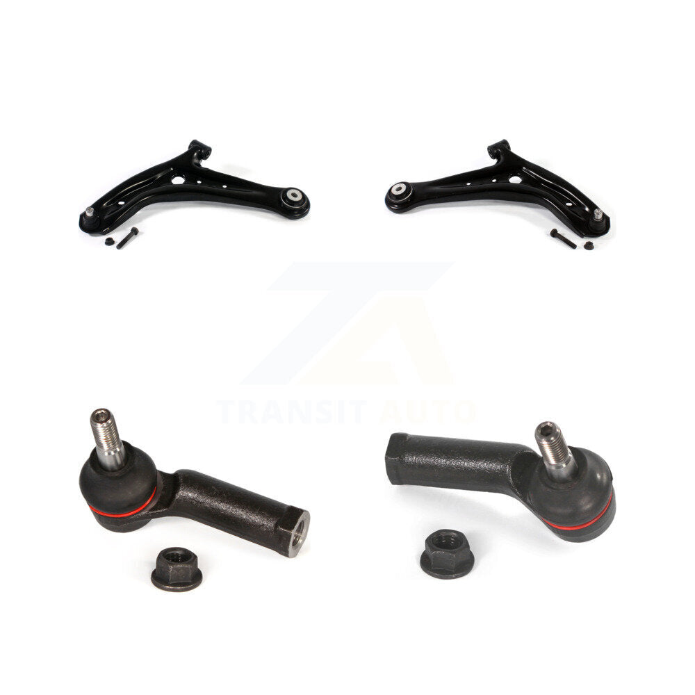 Front Suspension Control Arm Assembly And Tie Rod End Kit For Ford Fiesta