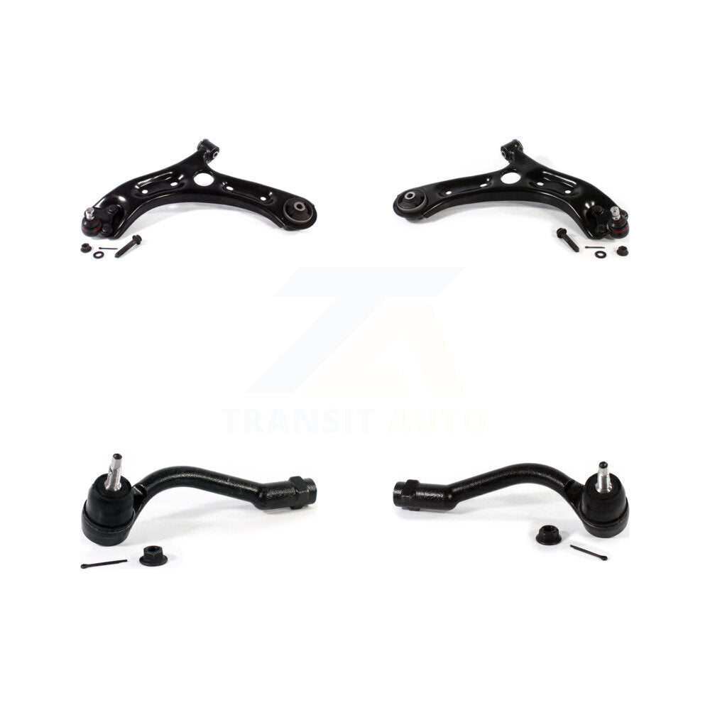 Front Suspension Control Arm Assembly And Tie Rod End Kit For Hyundai Tucson Kia