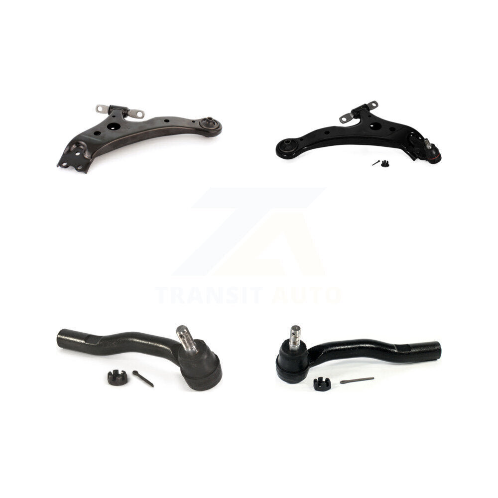 Front Suspension Control Arm Assembly And Tie Rod End Kit For Toyota Camry Lexus