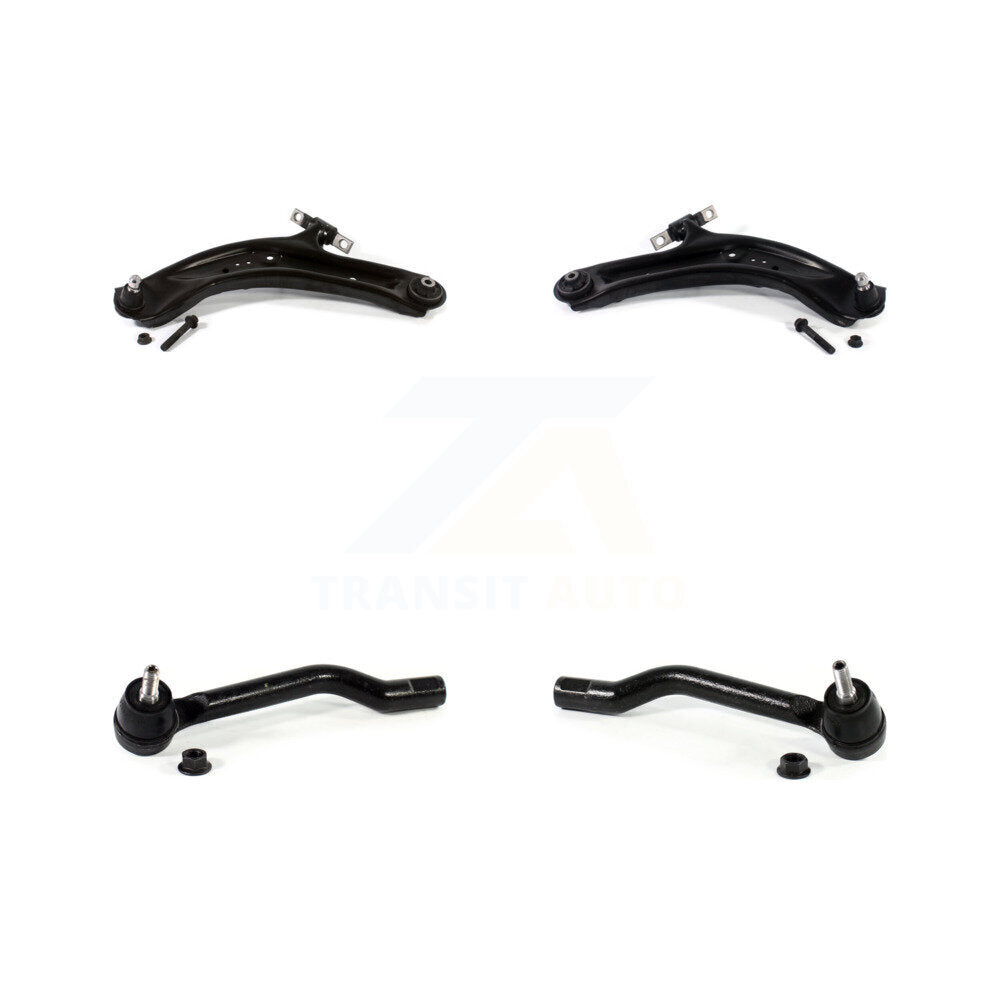 Front Suspension Control Arm Assembly And Tie Rod End Kit For Nissan Rogue Sport