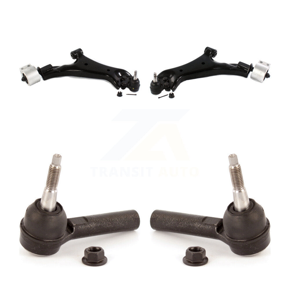 Front Suspension Control Arm Assembly Tie Rod End Kit For Chevrolet Equinox GMC