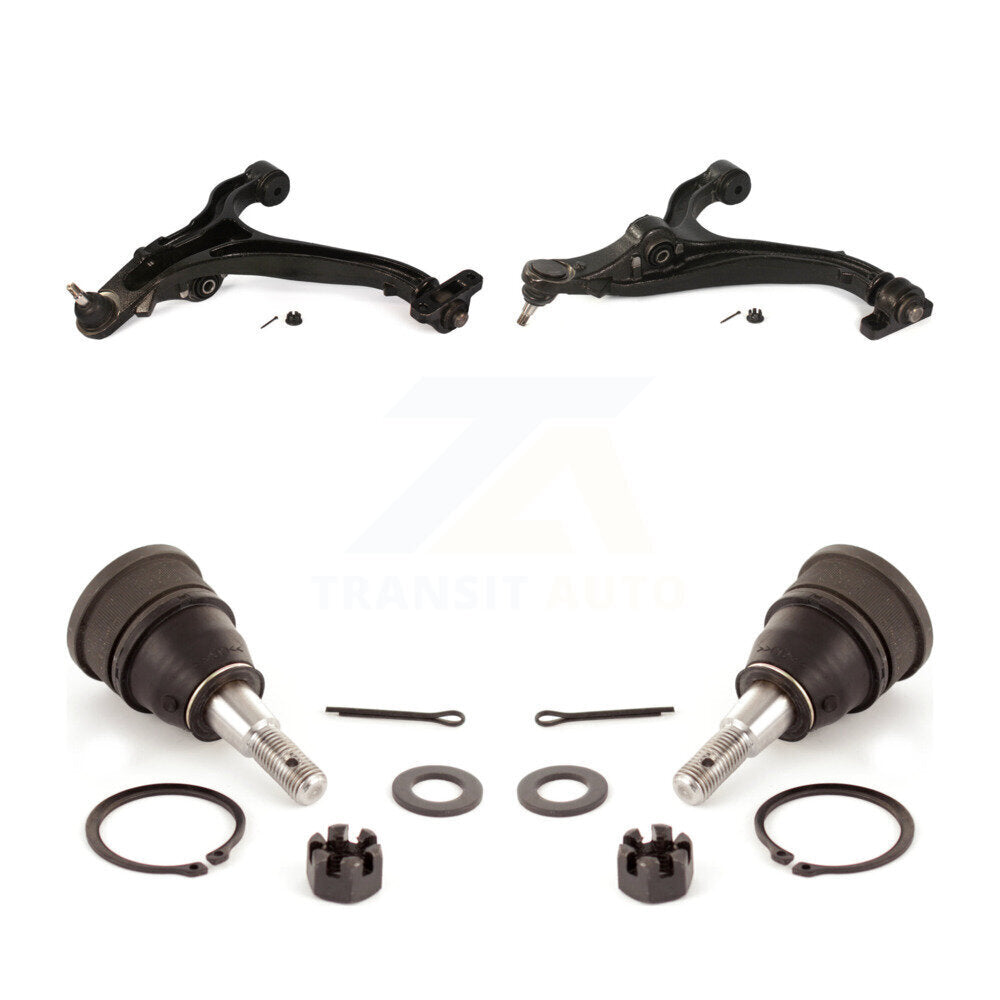 Front Control Arms And Upper Ball Joints Kit For Jeep Grand Cherokee Commander